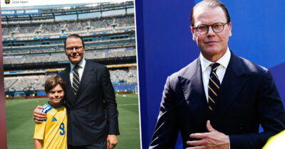 Prins Daniel får kritik för sin klädsel under VM