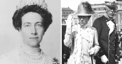 Drottning Victoria och Gustaf V
