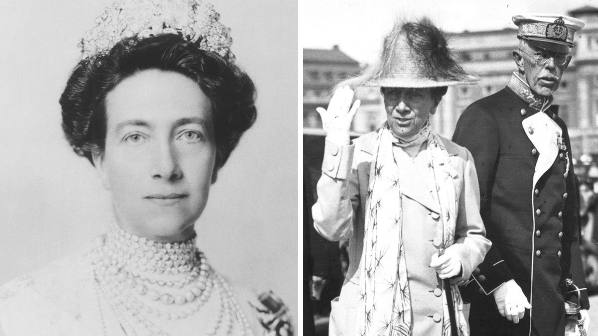 Drottning Victoria och Gustaf V