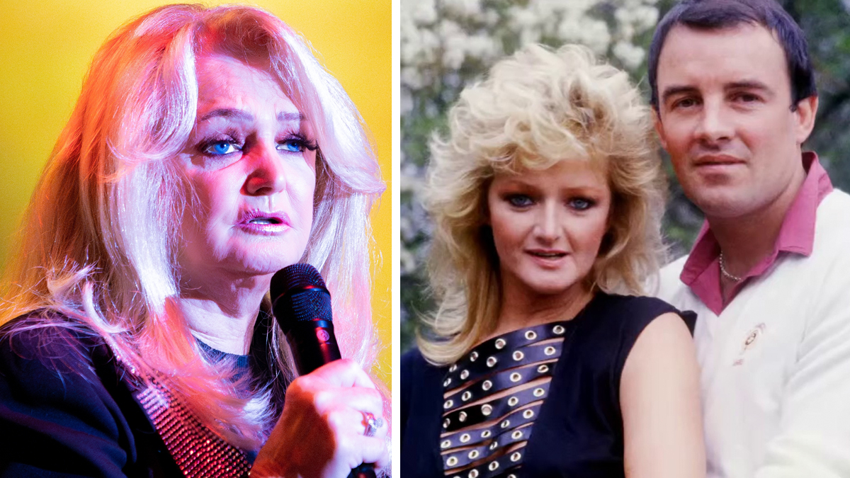 Bonnie Tyler och maken Robert Sullivan