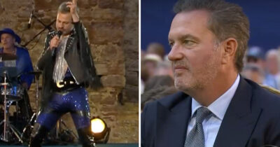 Ola Salo får kritik för sin klädsel under Victoriakonserten