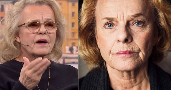 Skådespelaren Marie Göranzon