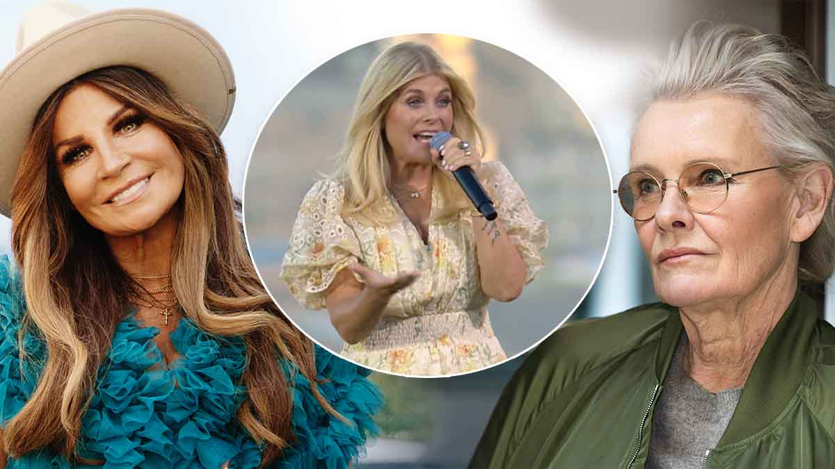 Carola, Pernilla Wahlgren och Eva Dahlgren