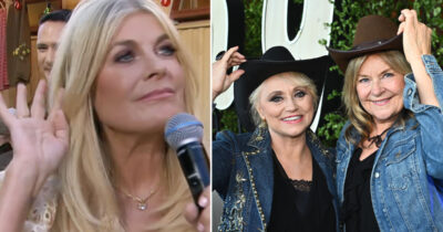 Pernilla Wahlgren, Nanne Grönvall och Elisabeth "Bettan" Andreassen. Foto: SVT & Claudio Bresciani / TT