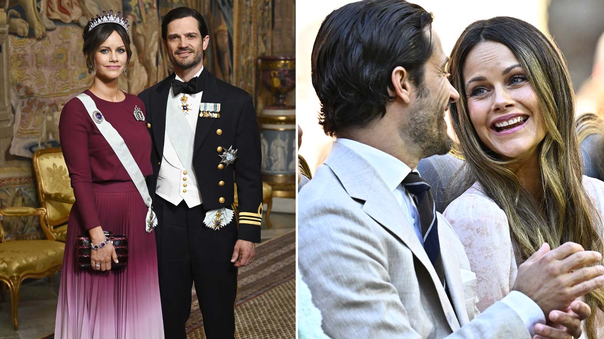 Prinsessan Sofia och prins Carl Philip. Foto: Pontus Lundahl/TT & Jonas Ekströmer/TT