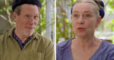 Gustav och Marie Mandelmann från "Mandelmanns gård"
