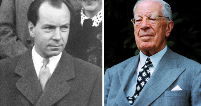 Sigvard Bernadotte och Gustaf VI Adolf