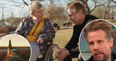 Linda och Filip Hammar i Köping. Foto: Kanal 5 / TV4