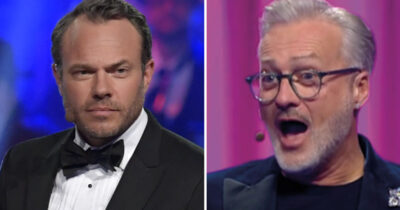 David Hellenius och Tony Irving i Let's dance. Foto: Jessica Gow/TT & TV4