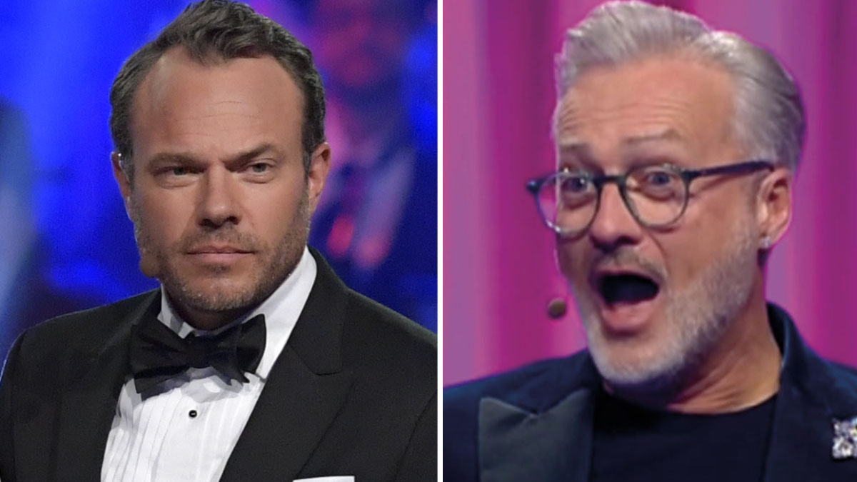 David Hellenius och Tony Irving i Let's dance. Foto: Jessica Gow/TT & TV4