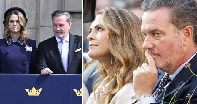 Prinsessan Madeleine och Chris O'Neill. Foto: TT