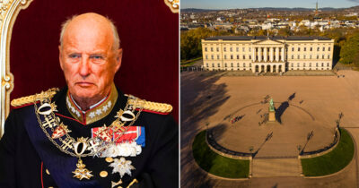 kung harald, kungliga slottet oslo