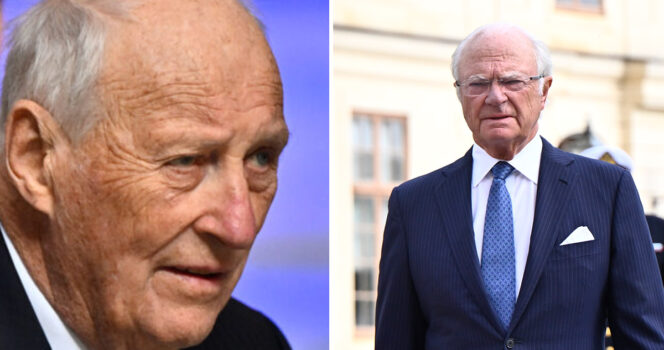 kung harald, kung carl xvi gustaf