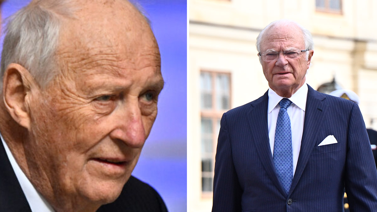 kung harald, kung carl xvi gustaf