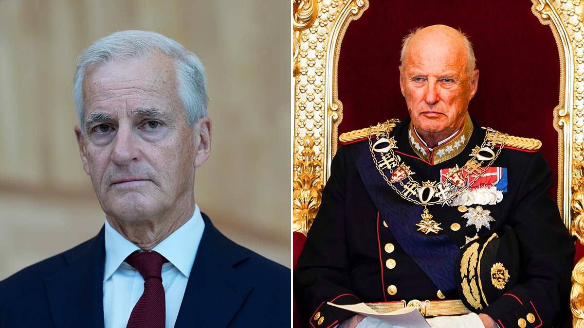 jonas gahr støre, kung harald