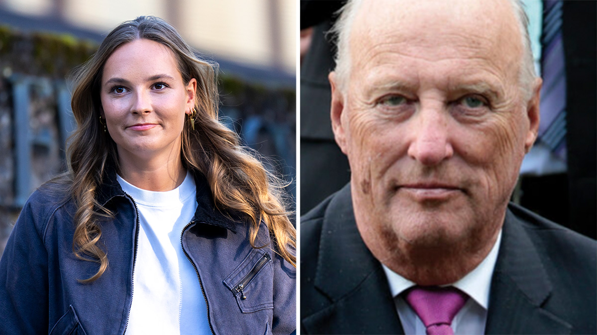 kronprinsessan ingrid alexandra, kung harald