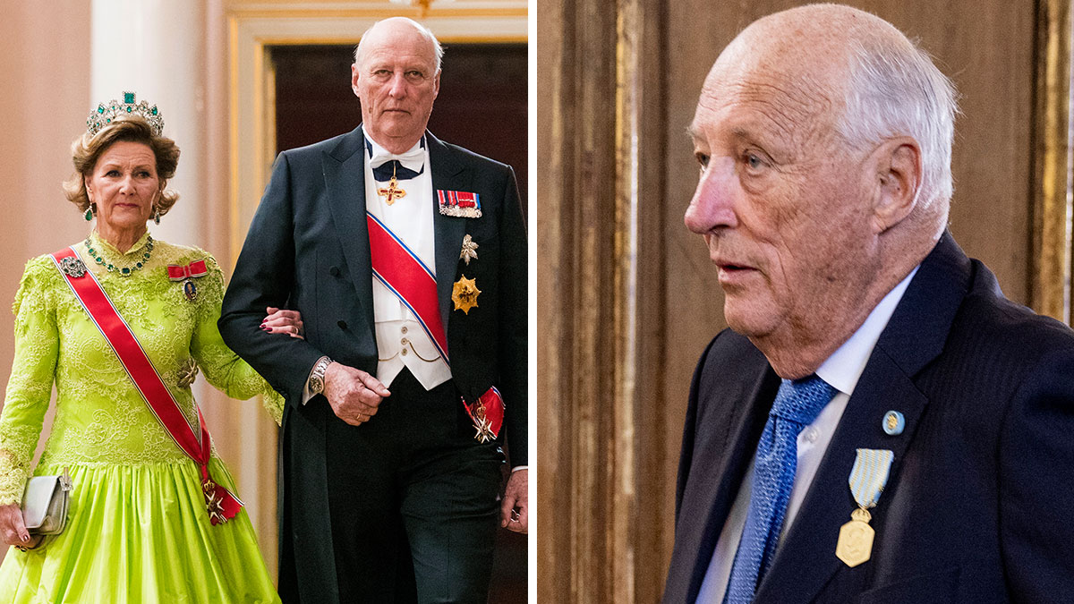 Drottning Sonja, kung Harald