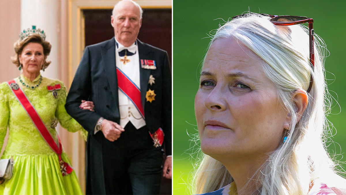 drottning mette-marit, kung harald