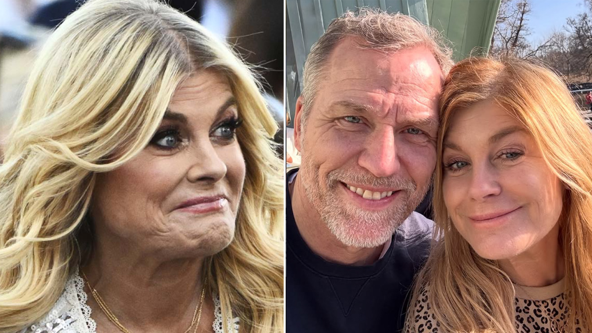 Pernilla Wahlgren och Christian Bauer