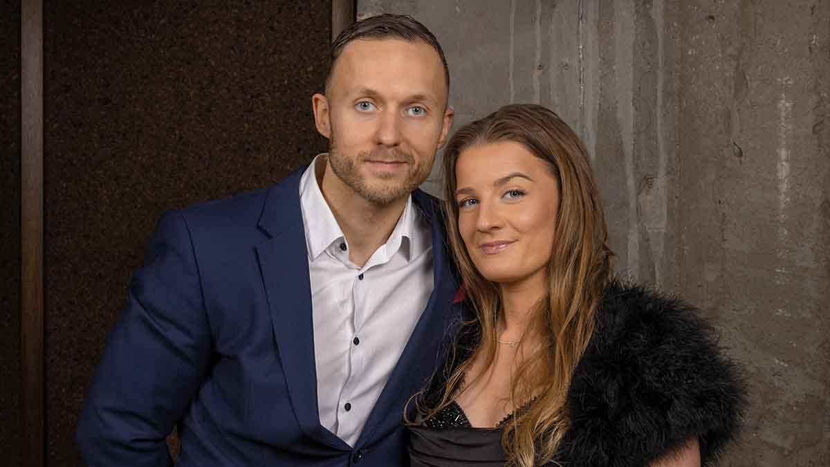Max Turpeinen och Belinda Hillman