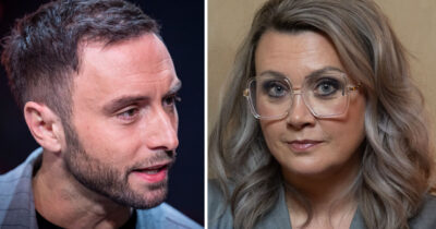 Måns Zelmerlöw och Camilla Läckberg