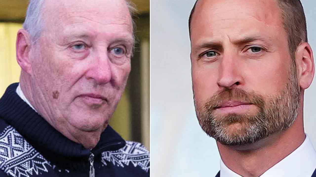 Kung Harald prins William