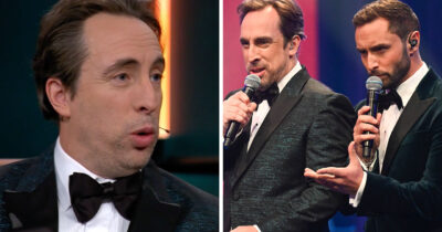 Per Andersson och Måns Zelmerlöwn