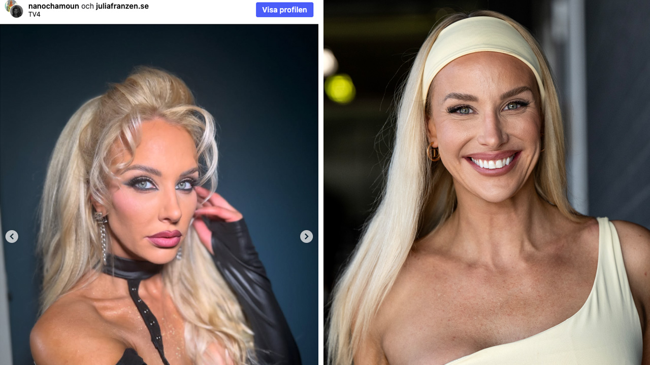 Influencern och tv-profilen Julia Franzén