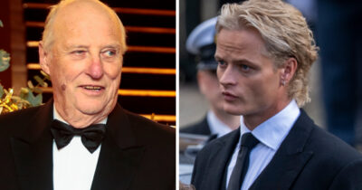 Kung Harald och Marius Borg Høiby