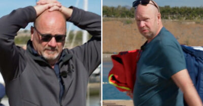 Lasse Kronér och Gurra Krantz i "Över Atlanten"