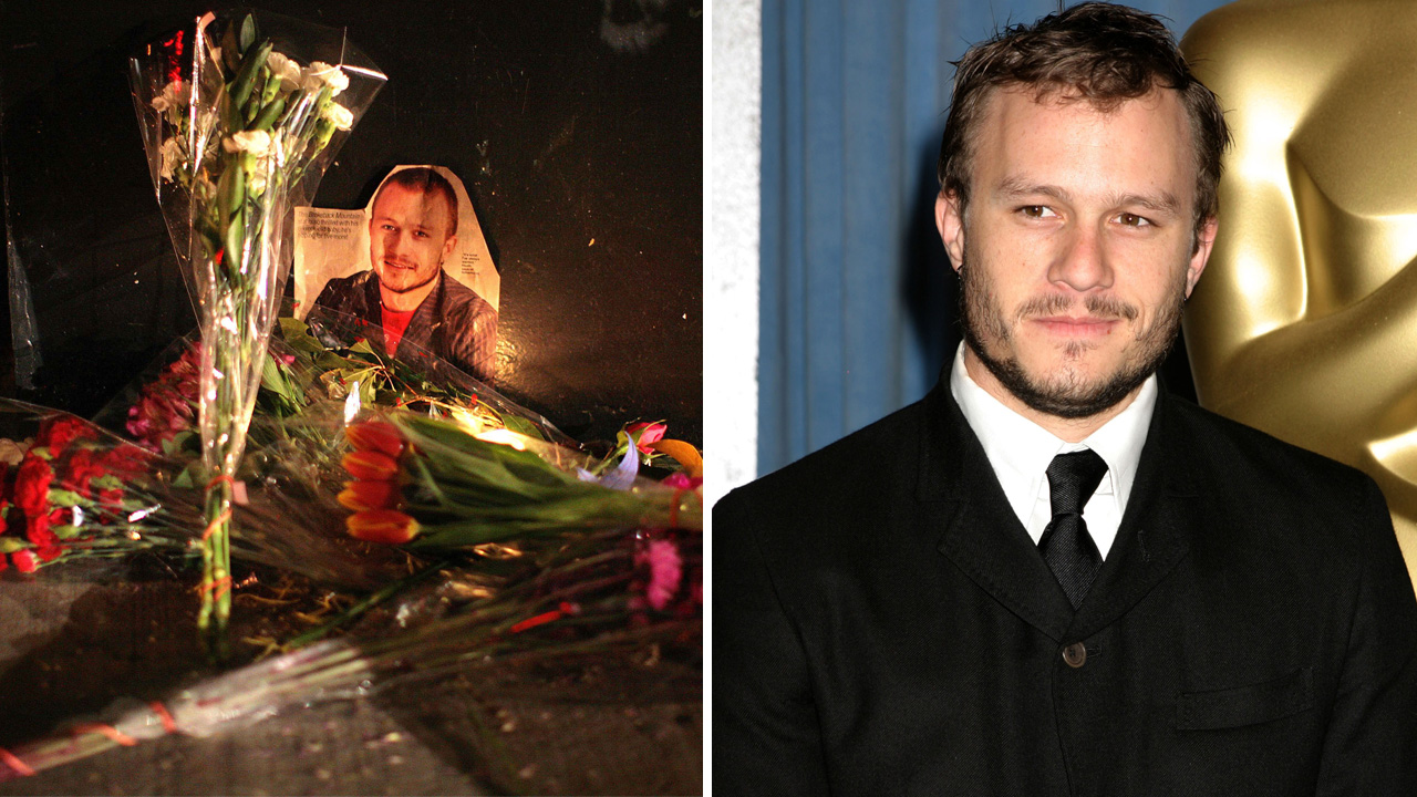 Heath Ledger dog endast 28 år gammal