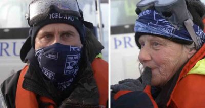 Marko och Irma Lehtosalo på Island.