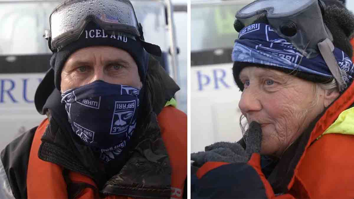 Marko och Irma Lehtosalo på Island.