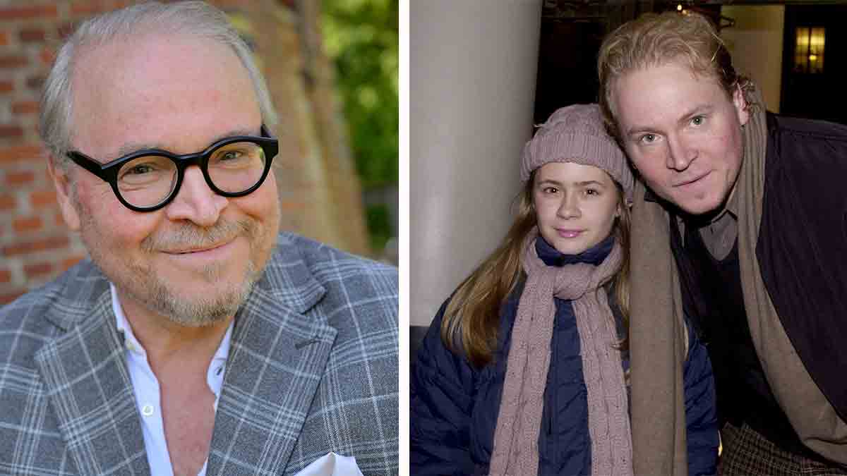 Fredrik och dottern Marta Lindström