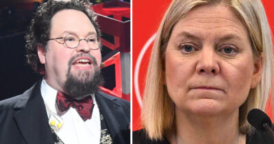 Edward Blom skickar en sågning till Sveriges politiker