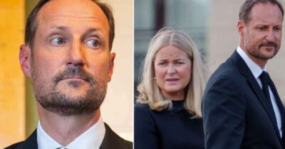 Kung Haakon drottning Mette-Marit