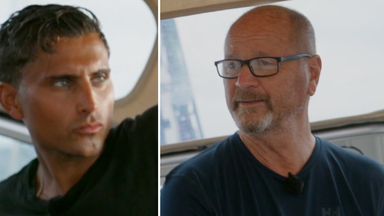 Gurra Krantz och Samir Badran