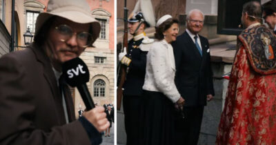 Kungen hånas i senaste "Svenska nyheter"
