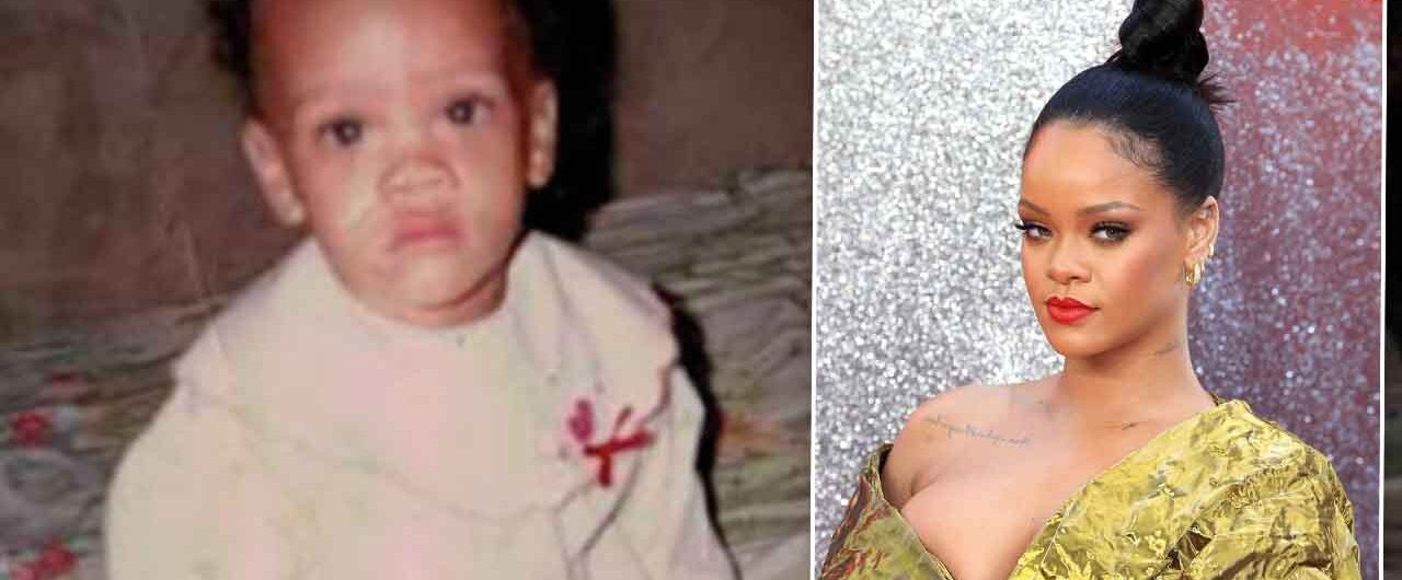 Rihanna som barn och vuxen