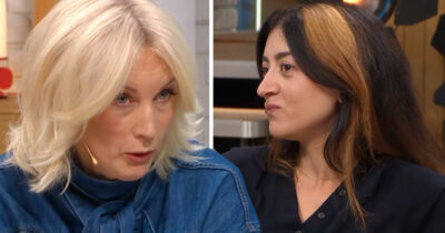 Skådespelaren Gizem Erdogan gästade "Nyhetsmorgon"
