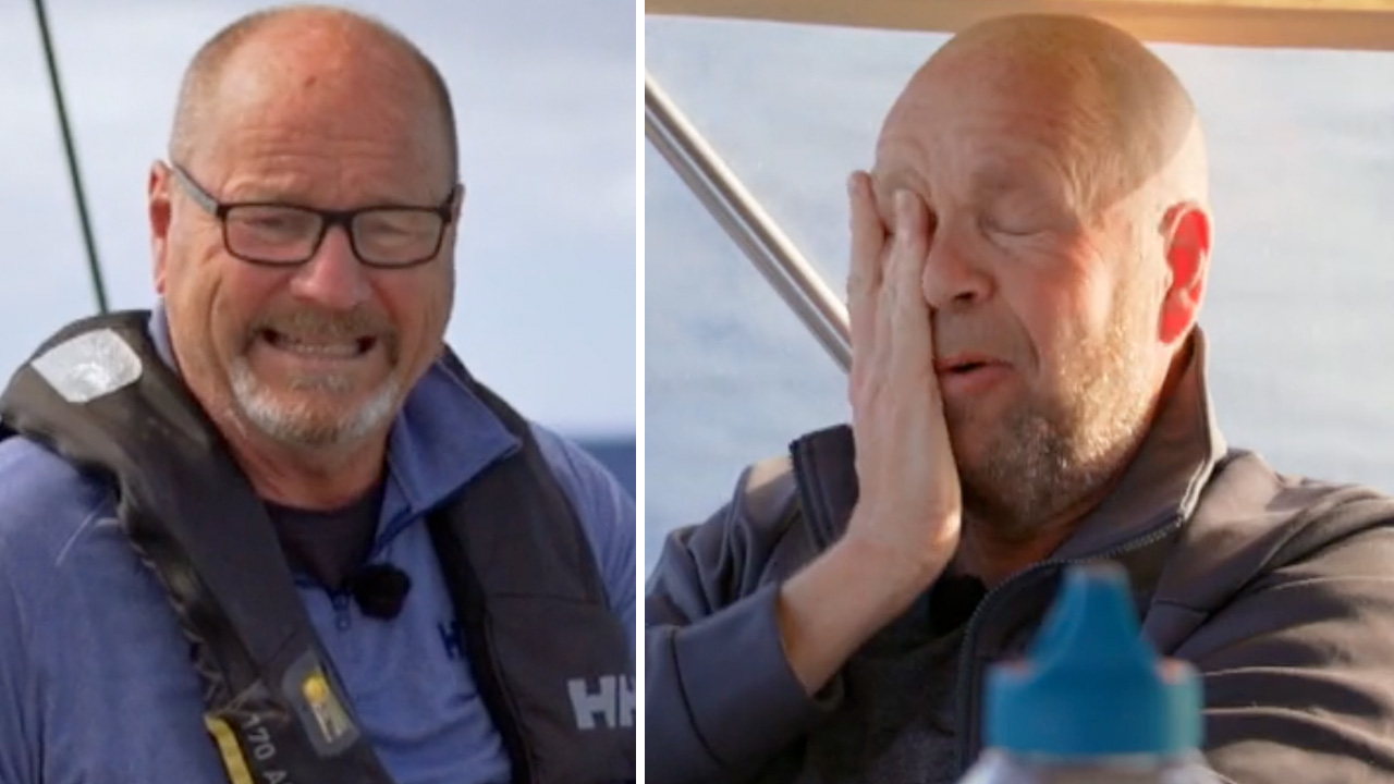 Lasse Kronér och Gurra Krantz i "Över Atlanten"