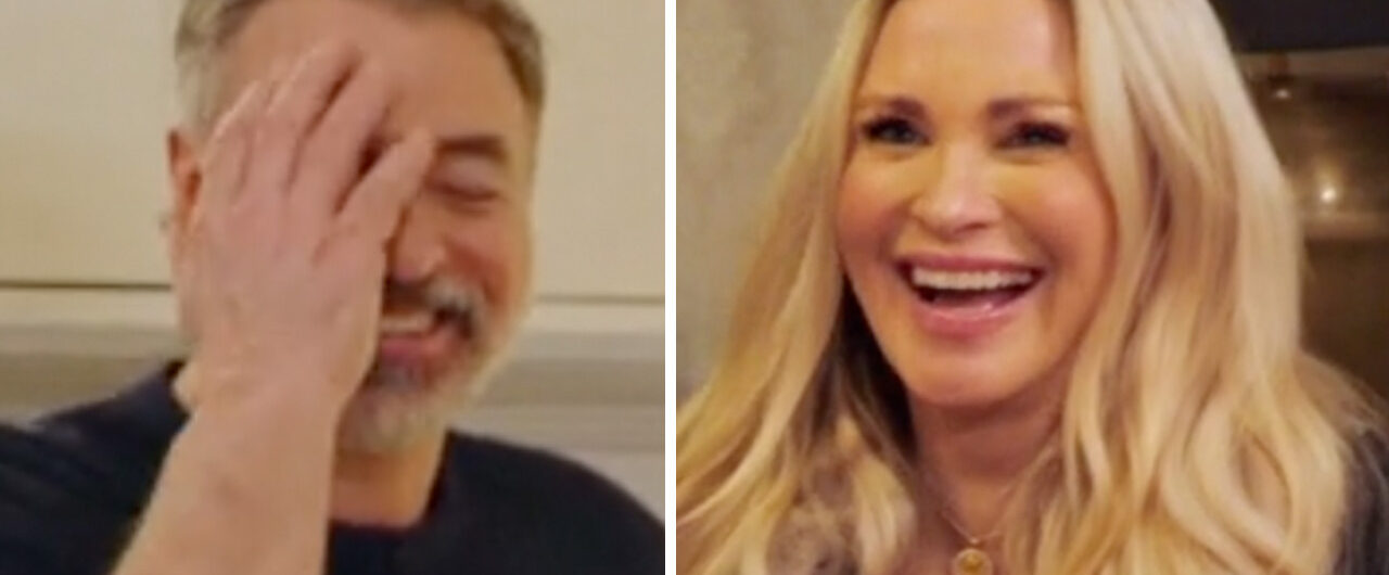 Carolina Gynning får besök av Tareq Taylor i "Här är ditt kylskåp"