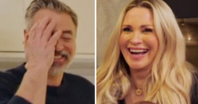 Carolina Gynning får besök av Tareq Taylor i "Här är ditt kylskåp"