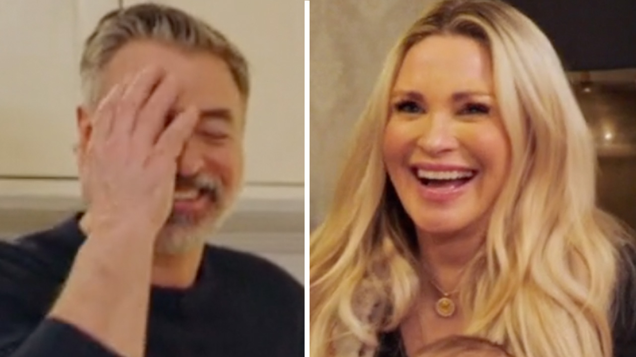 Carolina Gynning får besök av Tareq Taylor i "Här är ditt kylskåp"