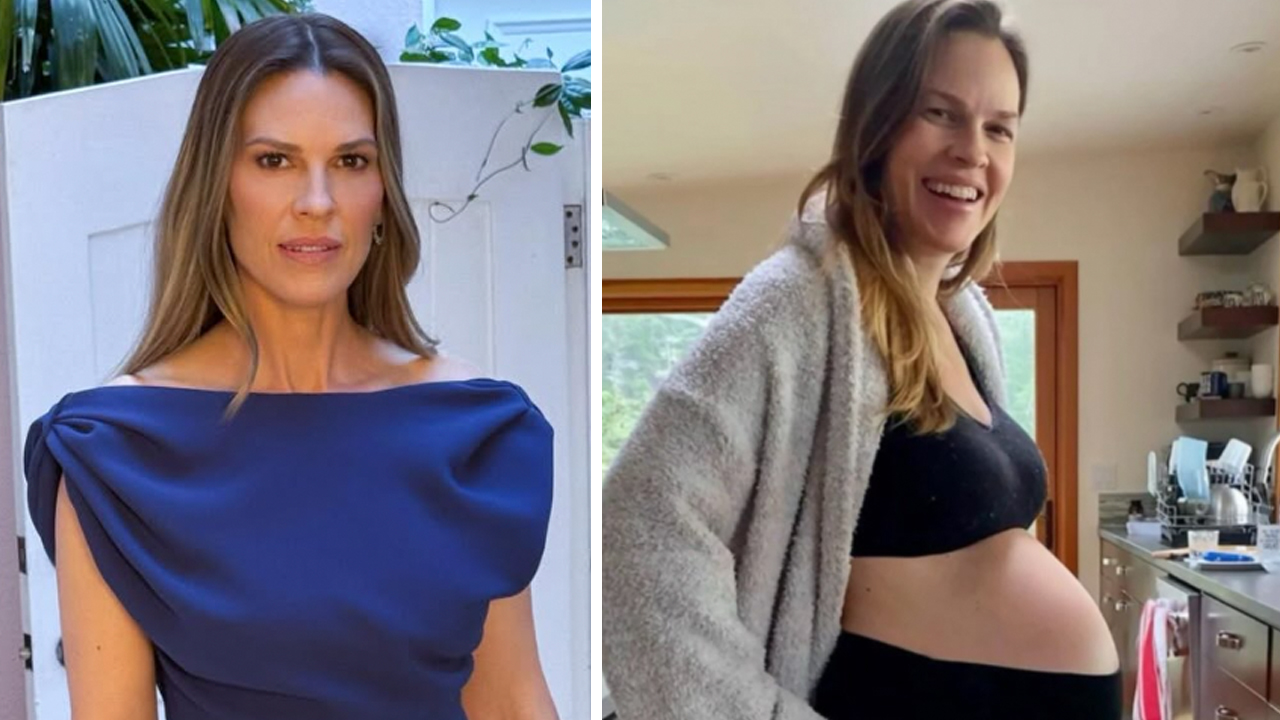 Skådespelaren Hilary Swank