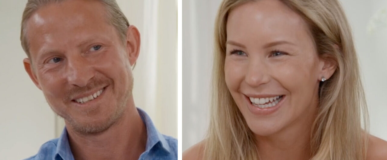 Patrik Bergquist och brevskrivaren Sandra Svensson