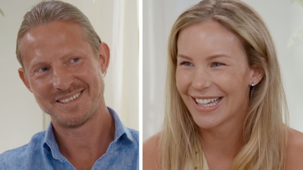 Patrik Bergquist och brevskrivaren Sandra Svensson