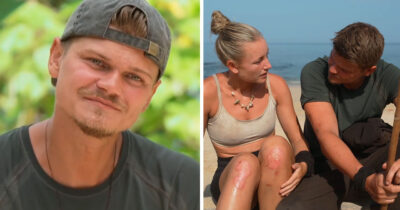 Christoffer Jarestål och Juliette Bergkvist i Gränslandet.