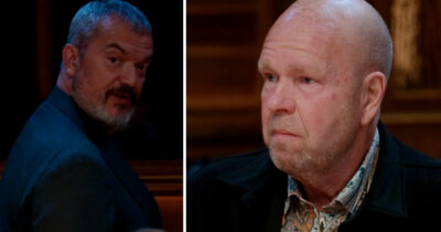 Dragomir Mrsic och Lasse Kronér i Förrädarna