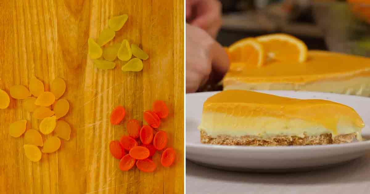 Tutti frutti-cheesecake